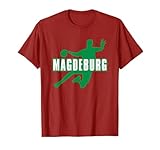 Mannschaft Verein Magdeburg Fan Handball grün rot
