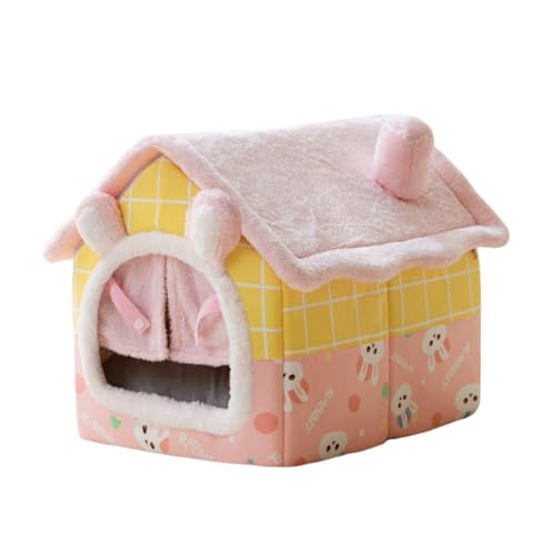 Maison chat intérieur et lit pour petit chien lavable sans déformation