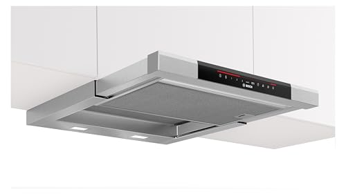 Bosch DFS067K51 Serie 8 Flachschirmhaube, 60 cm breit, Um- & Abluft, Made in Germany, EcoSilence...