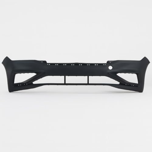 Image of FitParts Compatible with Volkswagen Jetta 2019-2020 Front Bumper Cover | CAPA Certified, Primed, With Fog Light Holes, Ready to Paint, OEM 17A807217GRU, VW1000239