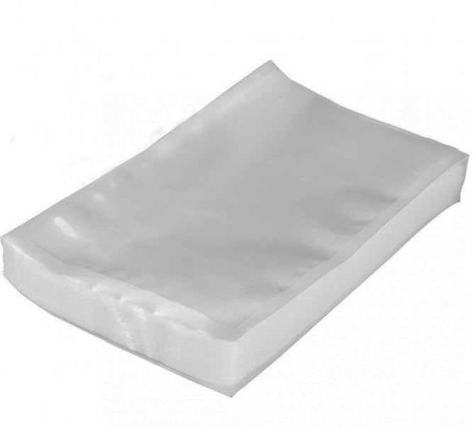 100 Bolsas envasado al vacío gofradas - Envio 24 h - 250 x 350 mm - Fácil envasado - Compatible con todo tipo de envasadoras | Sin BPA ni ftalatos | Bolsas para envasar alimentos (250x350)