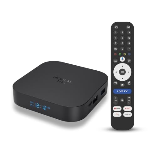 Caja Android 14.0 TV Box, Smart TV Box 2G RAM 16G ROM Rockchip RK3518 Quad Core Cortex A53 Mali-450 MP2 GPU Soporte 10/100M Ethernet 2.4G /5.8G Dual-Band WiFi BT 5.4 HD 8K Android Box