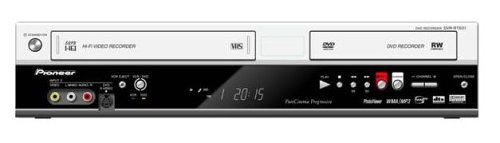 Pioneer DVR-RT 501-S VHS-/DVD-Rekorder-Kombination Silber