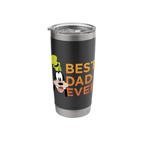 Disney Mickey And Friends Father's Day Goofy Best Dad Ever Stainless Steel Insulated Tumbler