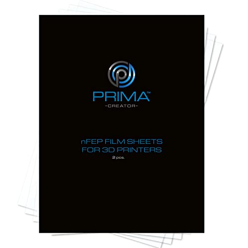 PrimaCreator nFEP Film Sheets for 3D Printers - 200 x 270 mm - 2-pack Cover