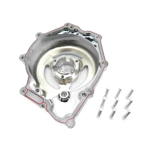 Cubierta estator YZF-R6 protector transparente de alta resistencia motor izquierdo 5
