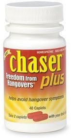 Chaser Freedom from Hangovers, 40 Caplets 500 mg. each