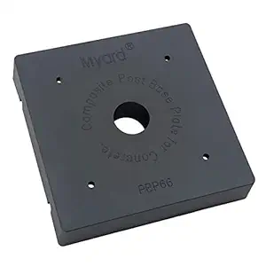 Myard PBP Strong Tie Composite Post Base Plate for Concrete (6