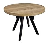 Universaler ausziehbarer Tisch – der Wohnzimmertisch mit Beinen aus Holz eignet sich gut auch als ein außergewöhnlicher Schreibtisch, Computertisch bzw. Bürotisch und Küchentisch. Sein gutes Design sorgt dafür, dass es sich in jede Wohnung arrangieren lässt. Der Tisch für Wohnzimmer passt perfekt sowohl in moderne Wohnungen und Lofts als auch in traditionelle Küchen und Wohnräume.