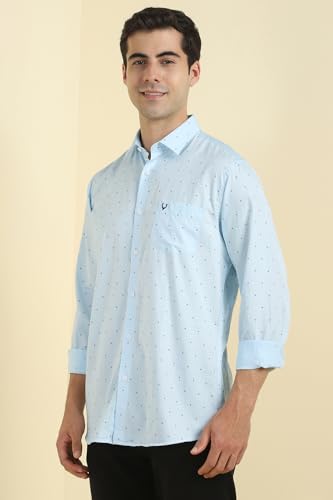 Image of Allen Solly Men Cotton Blend Regular Fit Shirt
