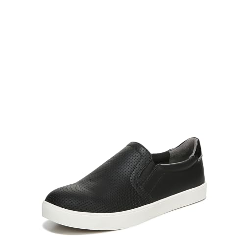 Dr. Scholl's Shoes Women's Madison Sneaker, Black Synthetic, 8