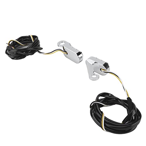 Indicador de Sinal de Mudança de Direção para Motocicleta Luz Amarela à Prova D'água 12V Universal