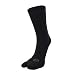 Doctor's Choice Bunion Relief Crew Sock with Split Toe Separator and Soft Cushioning for Hallux Valgus, (Black, Large) Womens Shoe Size: 10-13