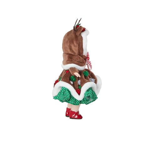 Muñeca coleccionable Christmas Deer de 8 pulgadas miniatura 2