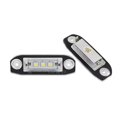 Luz LED de matrícula para Volvo S80 XC90 y S60 con sistema Canbus pack de 2 piezas