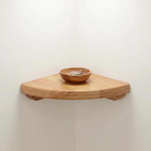 Étagère d'angle murale pour optimiser les petits espaces de 24cm - 6