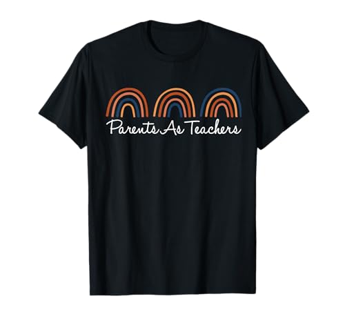 Rainbow Parents As Teachers Early Childhood Educator PAT T-Shirt