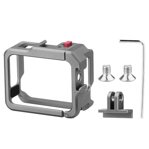 Boîtier de protection pour 360 GO 3S cadre métal pour vidéos de voyage et vlogs