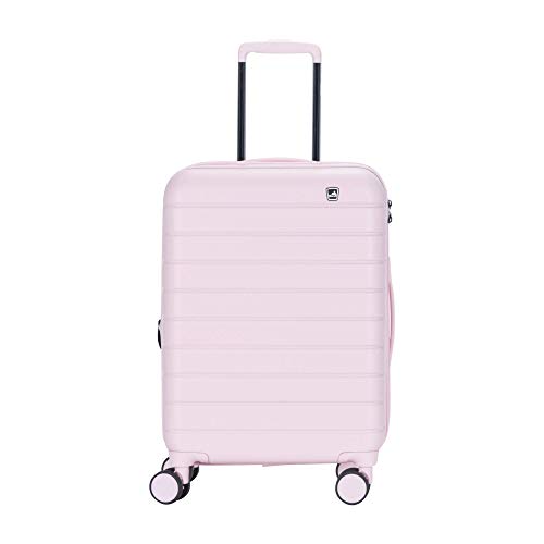 Image of Sherrpa 20 Inch Cabin Size Destiny Hardside Polycarbonate Expandable Luggage Trolley with Spinner Wheels and TSA Approved Combination Lock (Capin Size 20 inch)