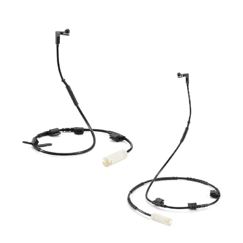Image of BINB ROAD Brake Pad Wear Sensor Front + Rear Compatible with BMW MINI R56 R55 R57 R58 R59 2005-2015 (Replaces 34356773017 + 34356773018)