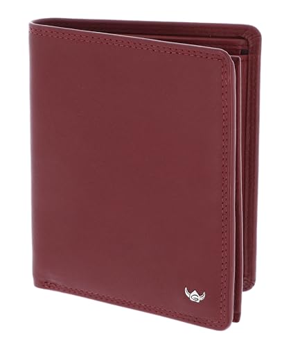 Golden Head Leder Geldbörse Polo RFID Protect Kombischeintasche 1230 Rot dunkelrot