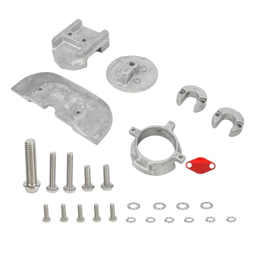 Kit d'anodes en aluminium premium pour embase de bateau Mercruiser Alpha One
