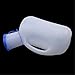 Sevenfly Unisex Bedpan Urinal with Interface Urinal Bottle with Lid and Funnel Camping, Travel Accessories,White+Blue