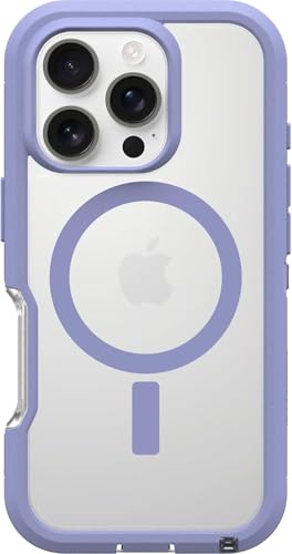OtterBox iPhone 16 Pro Phone Case Defender Series XT – Rugged, MagSafe Compatible, Military-Grade Drop Protection, Shockproof, Raised Edges – Purple – Non-Retail Packaging - image 3