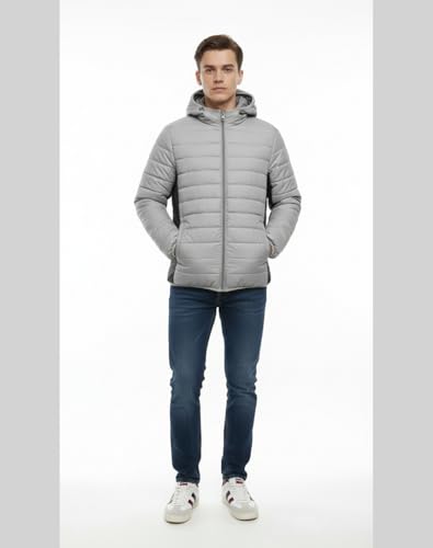 Image of FYLTR Mens Puffer Jacket|Contast Panel | Standard Length| Winter Jacket for Men | Jackets for Men Stylish | Jackets for Man | Perfect for Travel