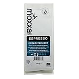 moxxa - BIO Espresso entkoffeiniert - 250 g - gemahlen - DE-ÖKO-013