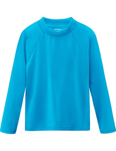 Boys Rash Guard Swim Shirts UPF 50+ SPF Water Sports