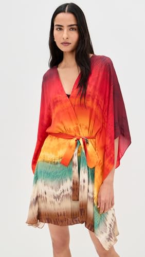 alice + olivia Women's Marva Belted Mini Caftan2