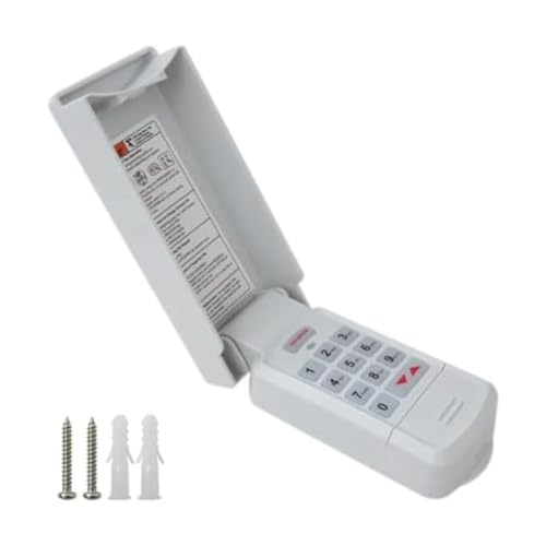 Ujjdwiurgh Teclado remoto inalámbrico para puerta de garaje compatible con Genie Intellicode modelos antiguos GWKP, GWK-IC, ACSDG, ACSDA1