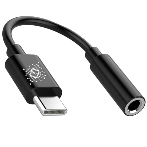 Clem Tech - Adaptateur USB C Jack, Prise USB C vers Prise Casque 3,5mm, Convertisseur Câble USBC vers Ecouteur Compatible avec Samsung Galaxy, MacBook Pro, Huawei,...
