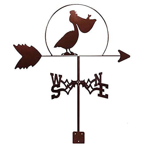 Girouette pour toits pour décorer le jardin et suivre le vent