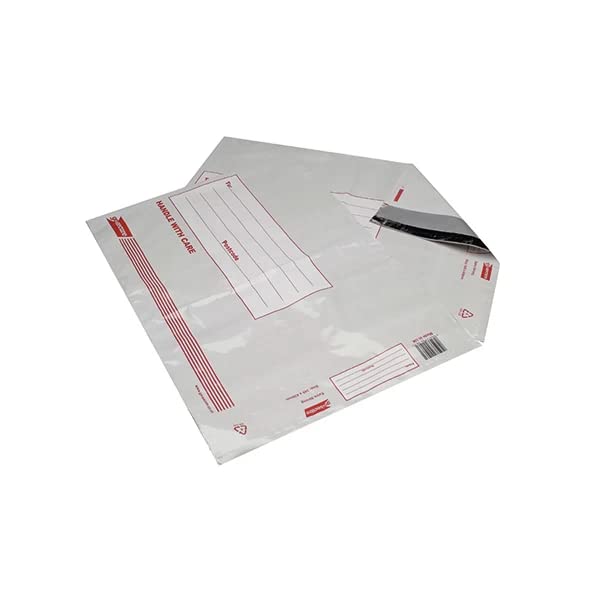Go Secure Extra Strong Polythene Envelopes 345x430mm (Pack of 25) + Free FINCHLEY Refill Pen (4)