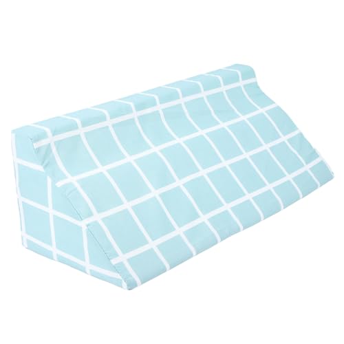 TYTOGE Bed Wedge Pillow,R Shaped Soft Wedge Pillow for Sleeping,Removable Easy Cleaning Bedsore Turning Wedge Pillow for Side Sleepers (60 * 25 * 20cm)