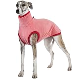 Hundemantel Windhund, Windhund Winter Jacke(Rot, 2XL)