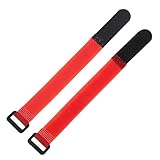 Veemoon 2 Stück Verstellbare Hähnchen aus Geräuschfreie Anti krähen für Hühner Komfortable Geflügel nackenbänder Rote Kräh für Verschiedene Hühnergrößen