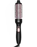 Thermal Brush, 32mm Barrel Hot Hair Brush Heated Round for Women, Heated Curling Iron Create Natural Curls Dual Voltage, UK Plug, Rose Gold