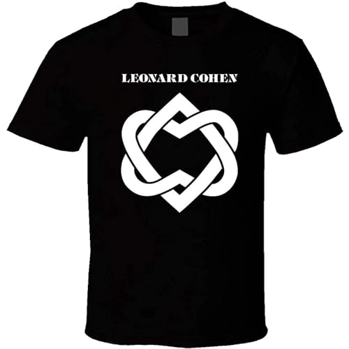 Photo de BaohuLDWwde5a Leonard Cohen 2 Men T-Shirt Black Black L