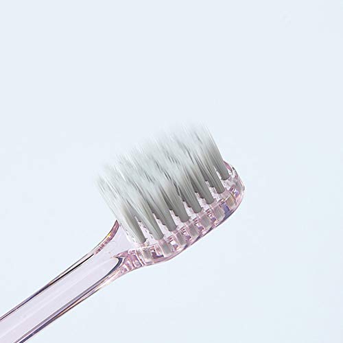HEMOTON 2 Pcs Escova de Dentes de Cerdas Macias Manual Escova de Dentes de Cerdas Compactas Extra Ma
