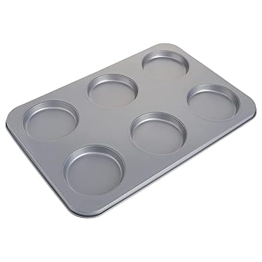Cuisinart Chef's Classic Nonstick 6-Cup Muffin-Top Pan, Silver