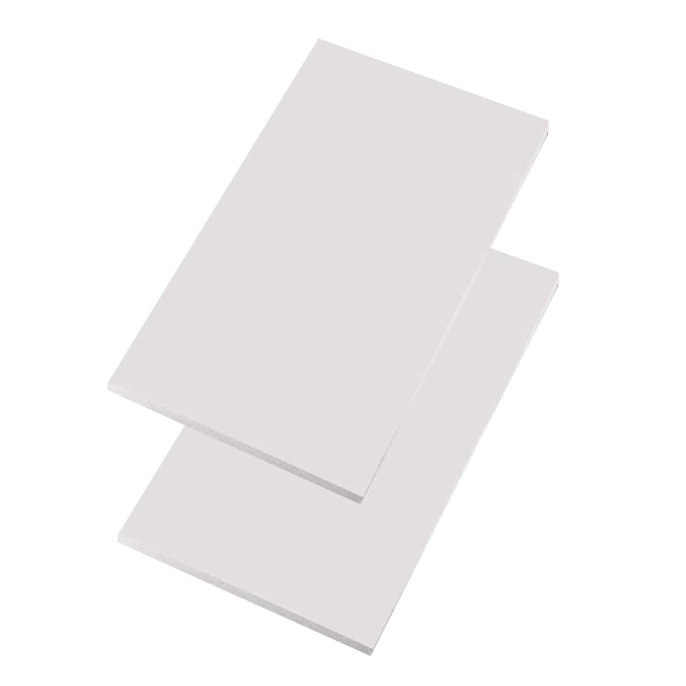 Plaques en Mousse Blanche PVC 297mmx210mmx30mm 2 pièces