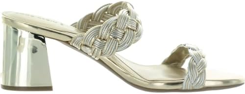 Anne Klein Women's Raider Pump, Silver/Gold, 9.5 | Image 1