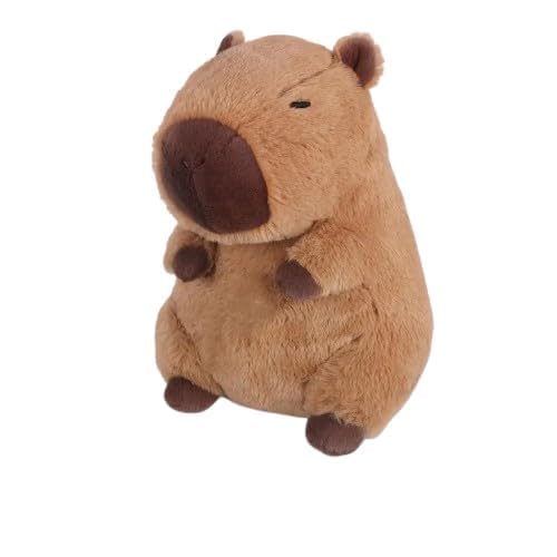 Image of Capybara Soft Toy for Baby Girl Small Teddy Bear Plush Toys Kids Cuddly Capy bara Stuffed Animal plushie & Huggable Gifts Toys Toddlers Boys & Girls 30cm