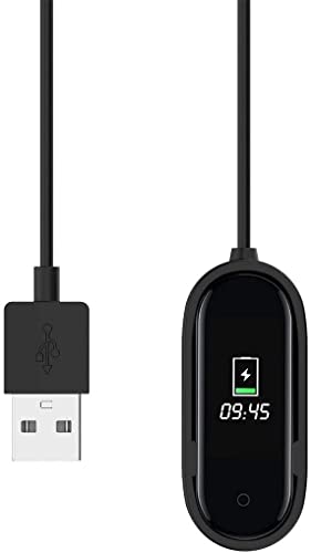 PHONILLICO Ładowarka kompatybilna z Xiaomi Mi Band 4 - Kabel USB Dock Station Ładowanie Adapter do zegarka