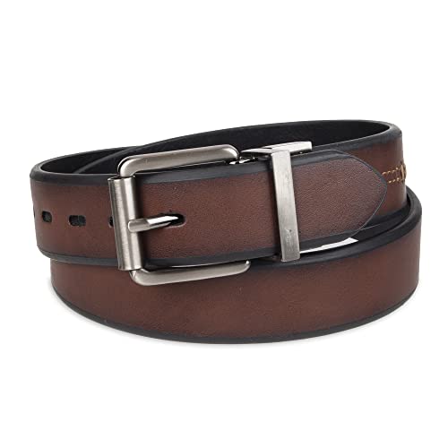 Levi's Big Kids Belt - School Friendly Casual Two-in-One Reversible Belt - Image 4