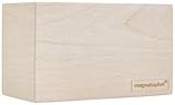 magnetoplan Board Organizer Wood Series, magnethaftend | BxHxT 114x70x64 mm | Holz-Serie aus FSC-zertifiziertem Birkenholz für Büro und Home | Ideal als Schreibtisch Organizer + Aufbewahrungsbox