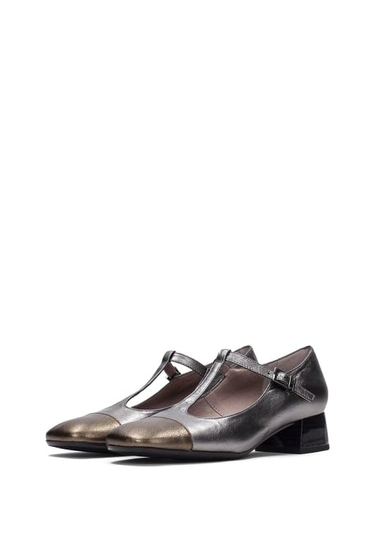 Zapatos HISPANITAS T Strap Manila para mujer: elegancia y comodidad para tu día a día urbano
